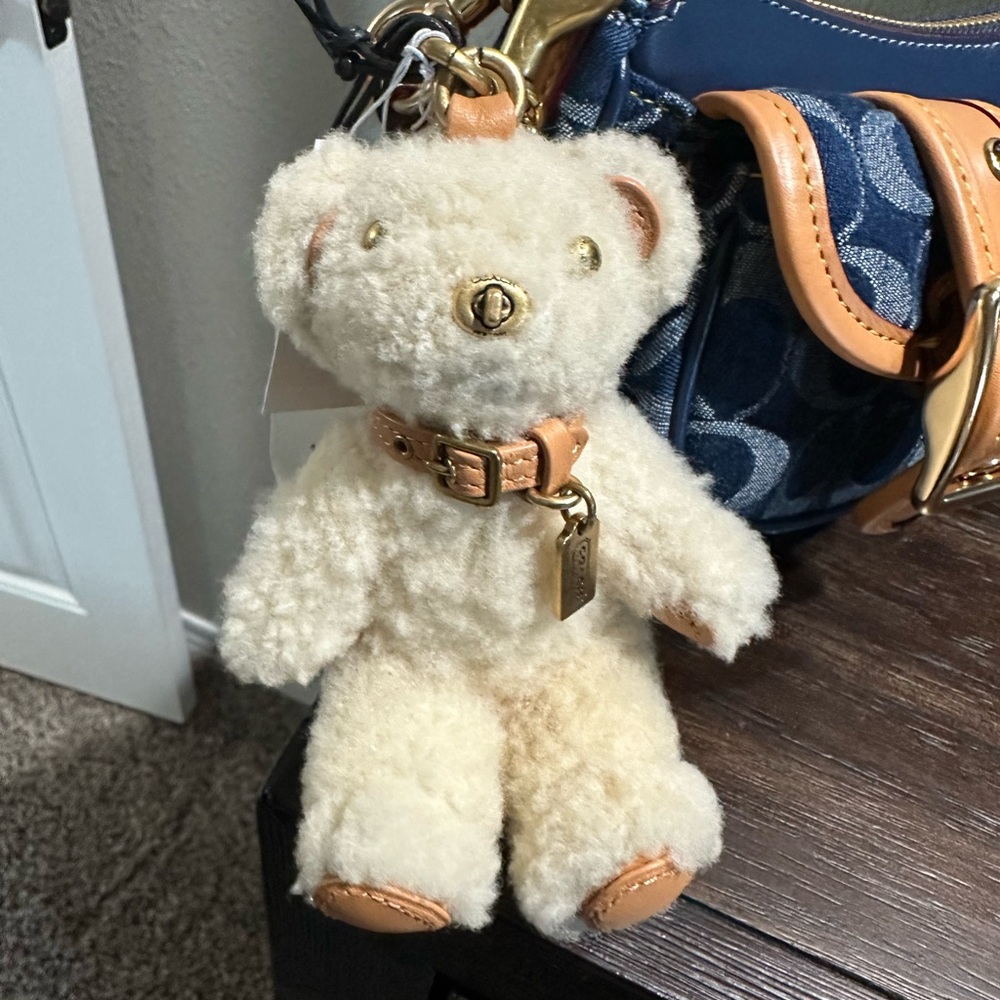 Coach Shearling Bear Charm - PRICE FIRM (CHARM ONLY)